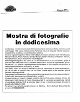 1994 Roma Oltre lo specchio su Panorama dodicesima